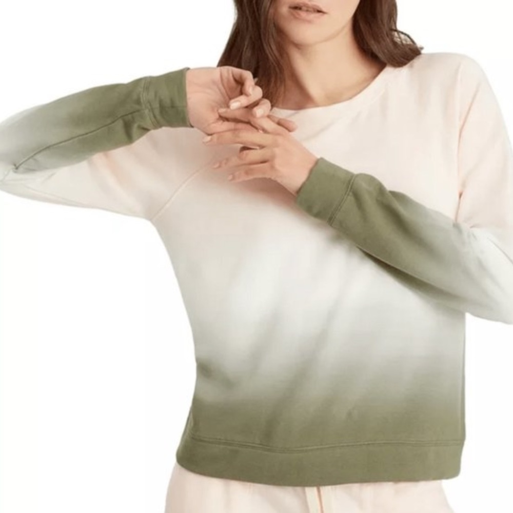 Sanctuary Pink Green Ombre Sweatshirt - S - GUC